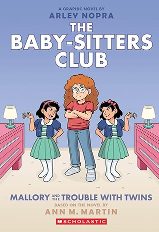 Mallory and the Trouble with Twins: A Graphic Novel (The Baby-Sitters Club Graphic Novels #17)